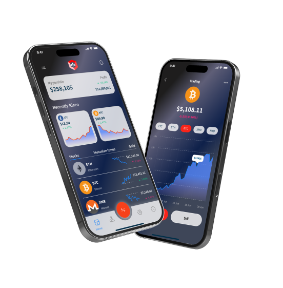 Wiroxfin Mobil Ticaret Uygulaması